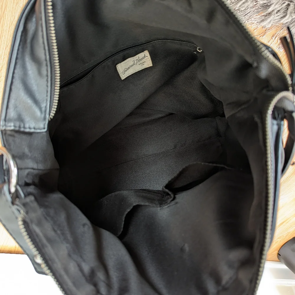 Universal Thread Black Large Shoulder Bag